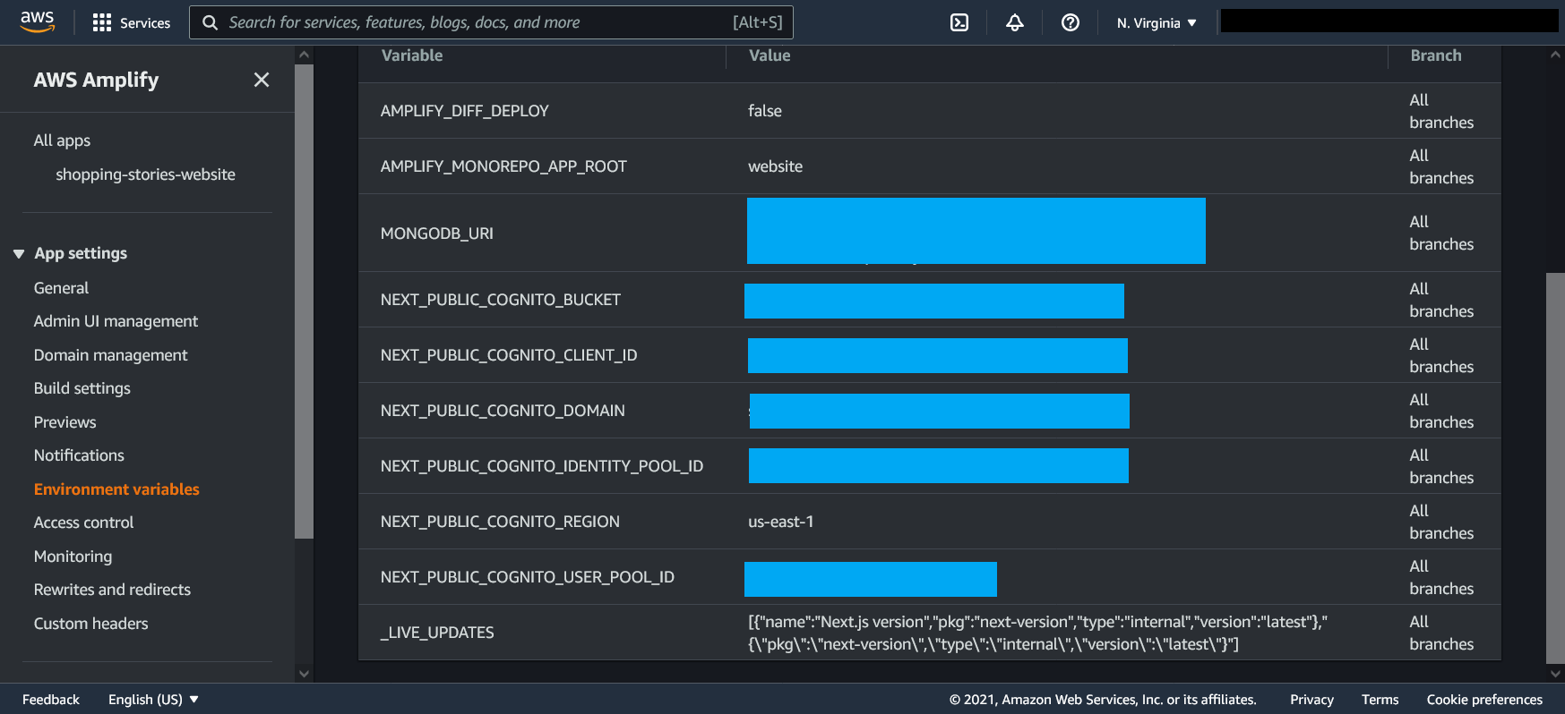 Environment Variables