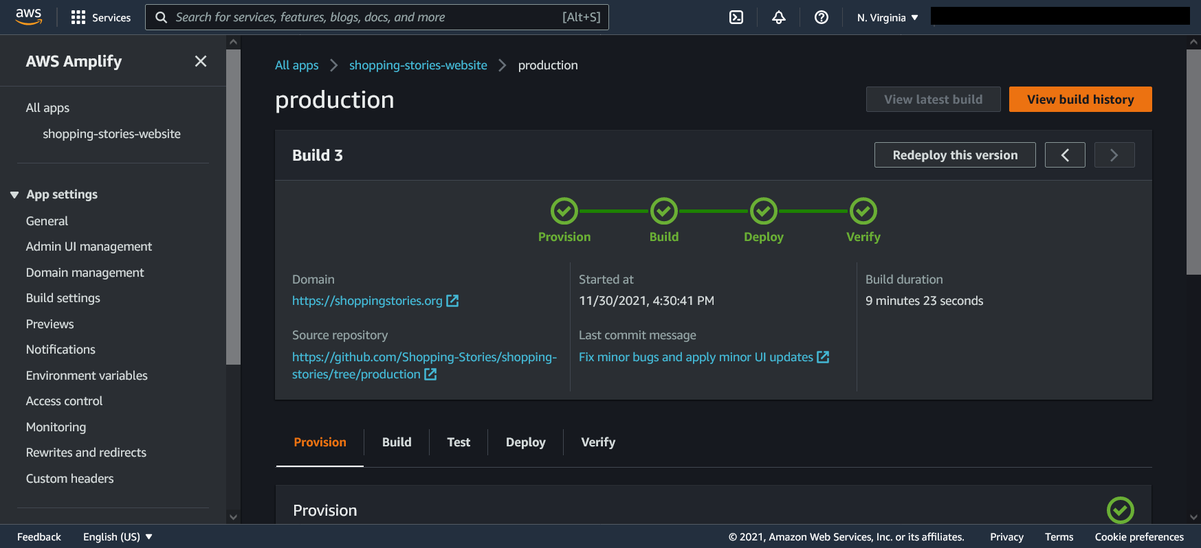 Build Page