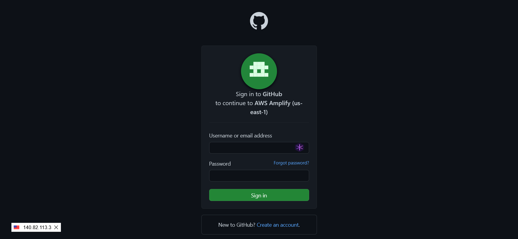 Github Login